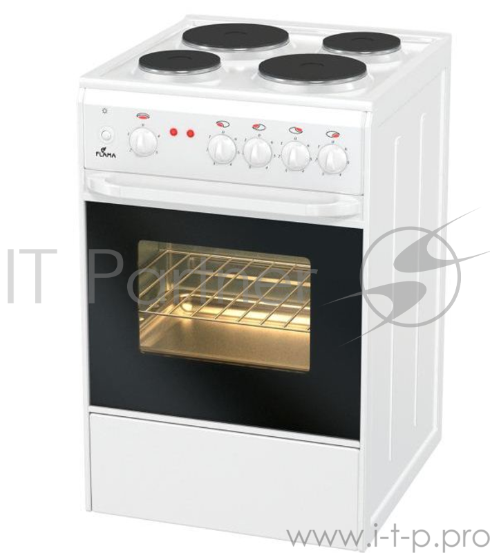 Плита Электрическая Flama AE 1403 W белый