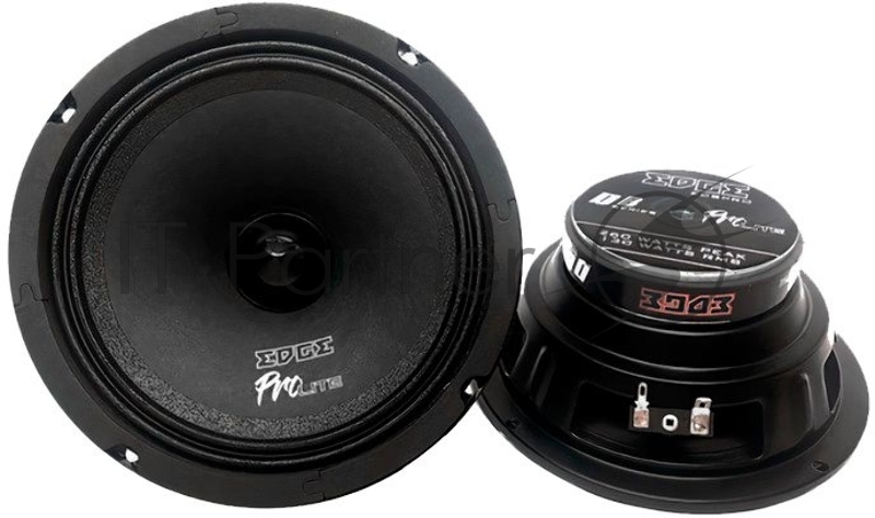 Колонки автомобильные Edge EDBPRO6LITE 260Вт 94дБ 4Ом 16см (6.5дюйм) (ком.:2кол.) среднечастотные однополосные
