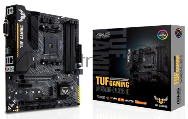 TUF GAMING B450M-PLUS II /AM4,B450,M.2,HDMI,AURA,MB