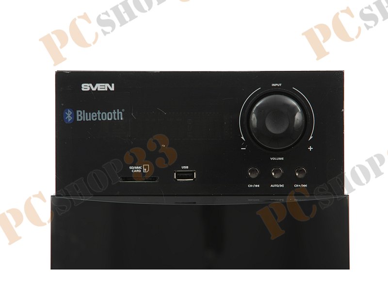 Акустическая система 5.1 Sven HT-210, сабвуфер 50Вт, сателлиты 5x15Вт, с MP3 плеером, с FM радио, черный (Bluetooth)