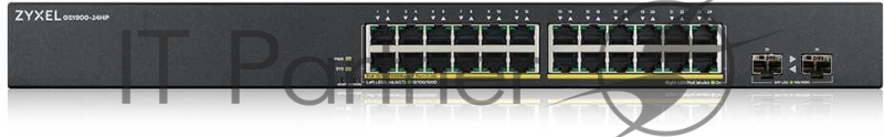 Коммутатор Zyxel GS190024HPV2-EU0101F 24G 2SFP 24PoE+ 170W управляемый