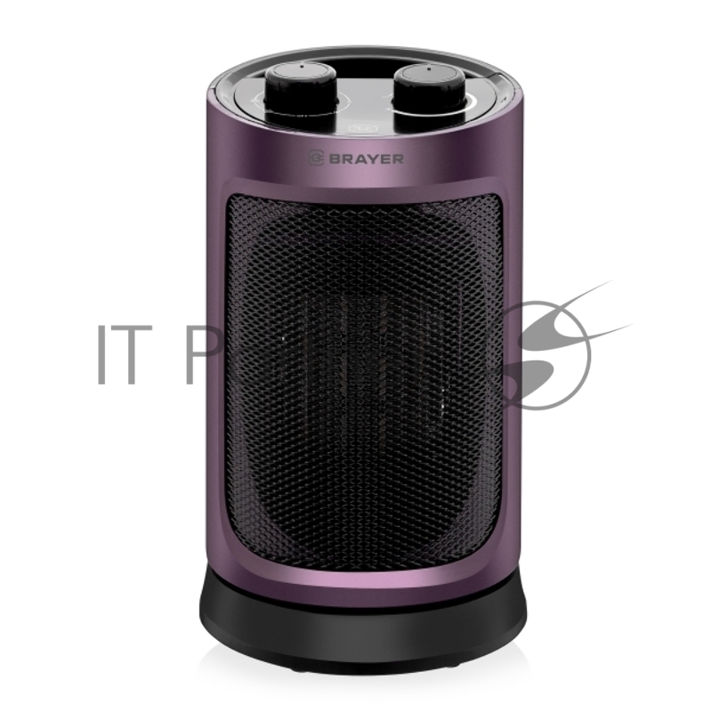 Тепловентилятор 4850BR BRAYER 1500 Вт, площ 15 кв.м., 3 уров.мощ, руч.упр.вращ корп 60 °