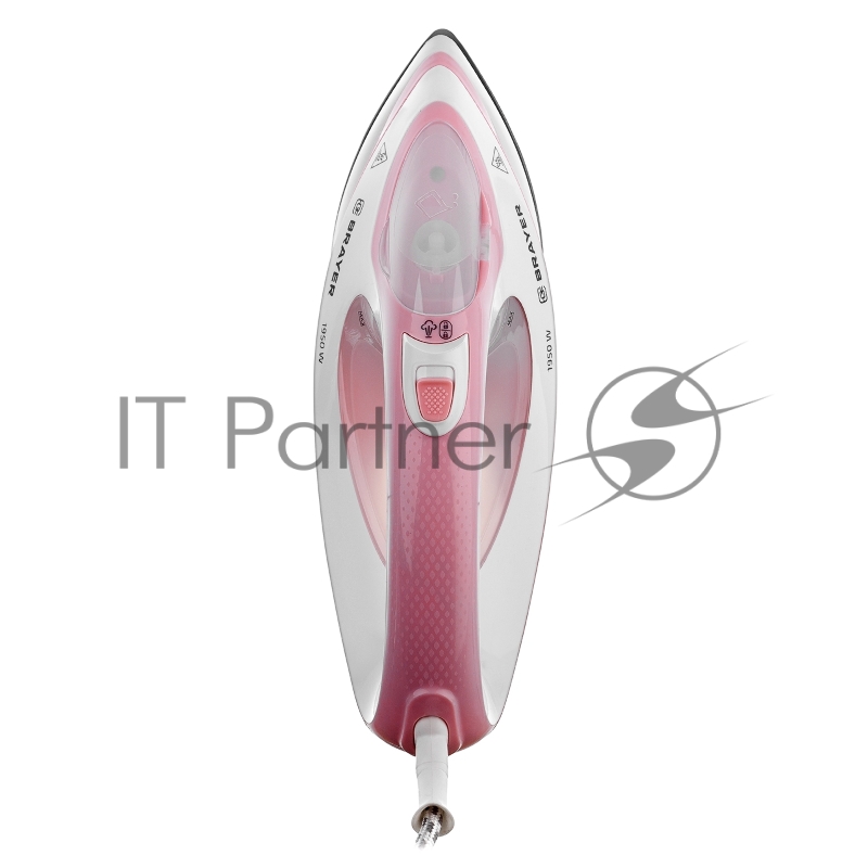 Утюг-отпариватель BRAYER 4080BR , 1950, Вт. керамич, под.пар 25г/мин 250 мл, съем.щетка