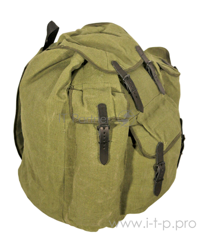 Рюкзак СССР, брезент, кожа 65л.