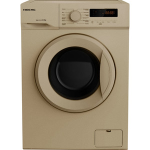 Стиральная машина HIBERG WM2-610 SG A++, 12 программ, Максимальная загрузка белья - 6 кг Скорости отжима 400-600-800-1000 об. LED дисплей, Цвет Золото Уровень энергопотребления, 170 кВт/год Объем барабана – 42 л, Диаметр двери – 43,9 см,¶ Ш*Г*В