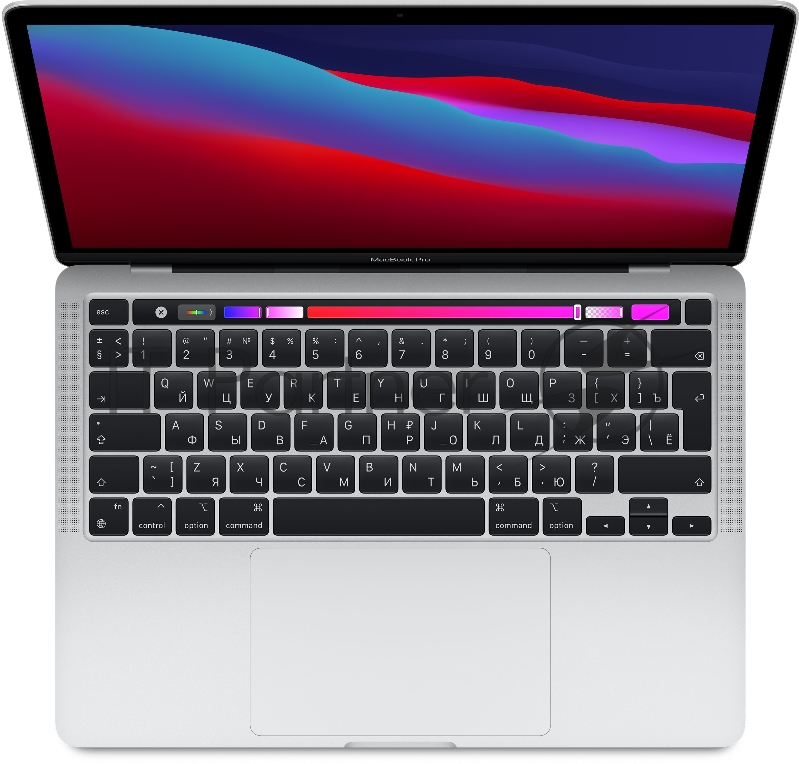 Ноутбук 13.3 WQXGA Apple MacBook Pro silver (Apple M1/8Gb/256GB SSD/VGA int/MacOS) (MYDA2RU/A)