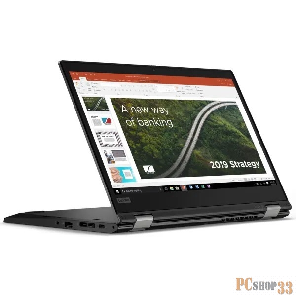 Ноутбук Lenovo L13 Yoga G2 T13.3FHD_IPS_GL_300N_MT/ CORE_I5-1135G7_2.4G_4C_MB/ 8GB(8X8GX16)_DDR4_3200/ 256GB_SSD_M.2_2280_NVME_TLC_OP/ / INTEGRATED_GRAPHICS/ / FINGERPRINT_READER/ WORLD_FACING_CAMERA,720P_HD_CA BKLT_KB_BK_RUS/ SMART_CARD_R