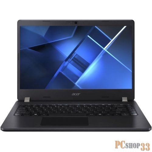 Ноутбук Acer TravelMate P2 TMP214-53-509T Core i5 1135G7/8Gb/SSD256Gb/Intel UHD Graphics/14/IPS/FHD (1920x1080)/Windows 10 Professional/black/WiFi/BT/Cam