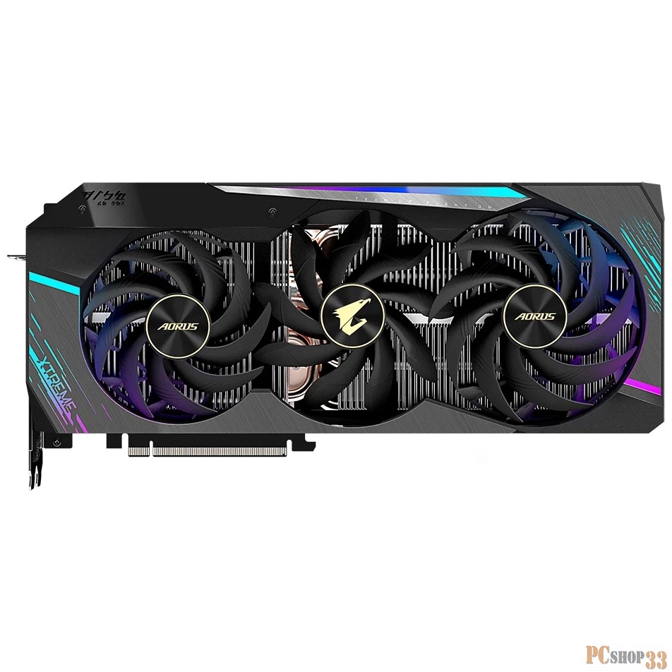 Видеокарта GIGABYTE GV-N3080AORUS X-10GD nVidia RTX 3080 <10Gb, 320bit, GDDR6X, GPU/Mem: (1710-1905) / 19000 MHz, 3xHDM