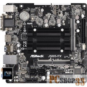 Материнская плата ASRock J5005-ITX 2xDDR4 mini-ITX AC`97 8ch(7.1) GbLAN+VGA+DVI+HDM 90-MXB6D0-AOUYZ