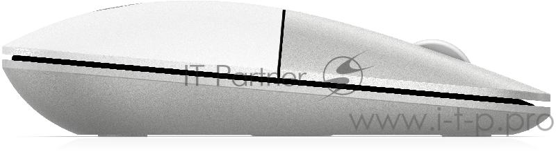 Мышь HP Z3700 белый/серебристый оптическая (1200dpi) silent беспроводная USB2.0 для ноутбука (2but)