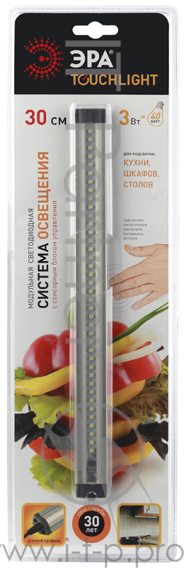 Светодиодная лента ЭРА LM-8-840-A1 {Светодиодный светильник Источник питания 9w, крепежные клипсы, ЗМ скотч}