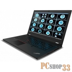 Ноутбук Lenovo ThinkPad P17 Xeon W-10885M/32Gb/SSD2Tb/NVIDIA Quadro RTX 5000 MAX Q 16Gb/17.3/IPS/UHD (3840x2160)/Windows 10 Professional/black/WiFi/