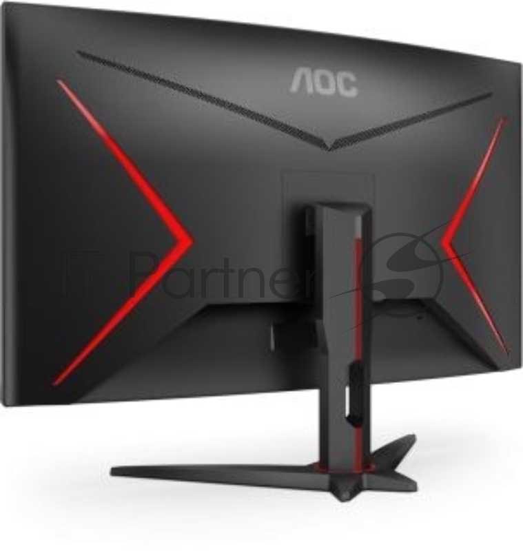 МОНИТОР 32 AOC C32G2AE Black-Red (VA, изогнутый, 1920x1080, 165Hz, 1 ms, 178°/178°, 250 cd/m, 80M:1, +2xHDMI 2.0, +Disp