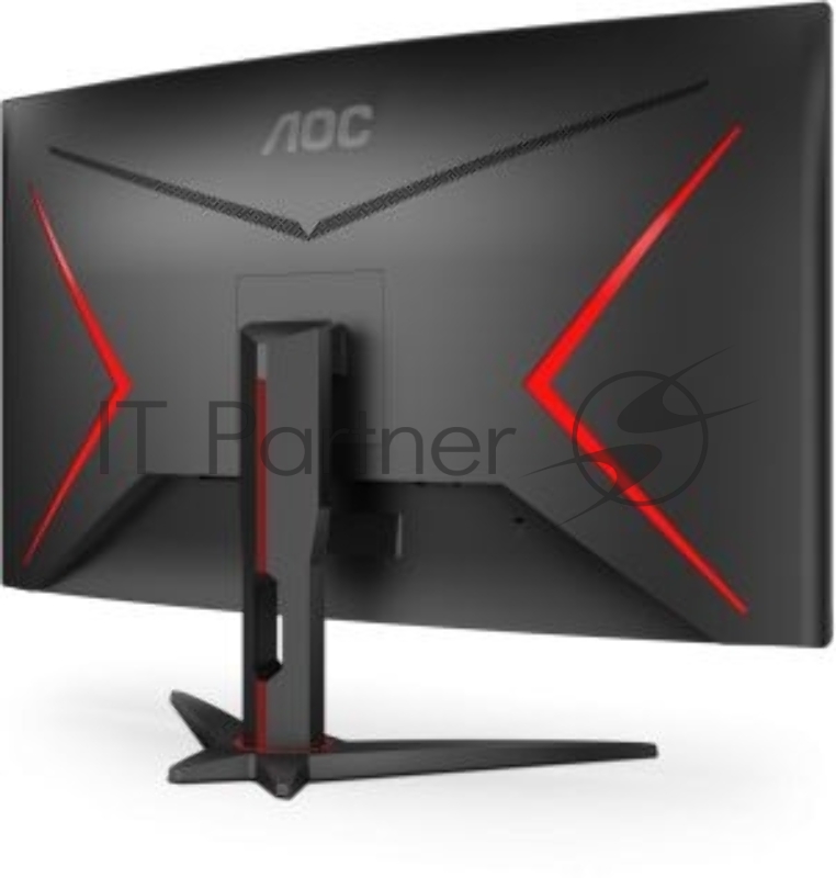 МОНИТОР 32 AOC C32G2AE Black-Red (VA, изогнутый, 1920x1080, 165Hz, 1 ms, 178°/178°, 250 cd/m, 80M:1, +2xHDMI 2.0, +Disp