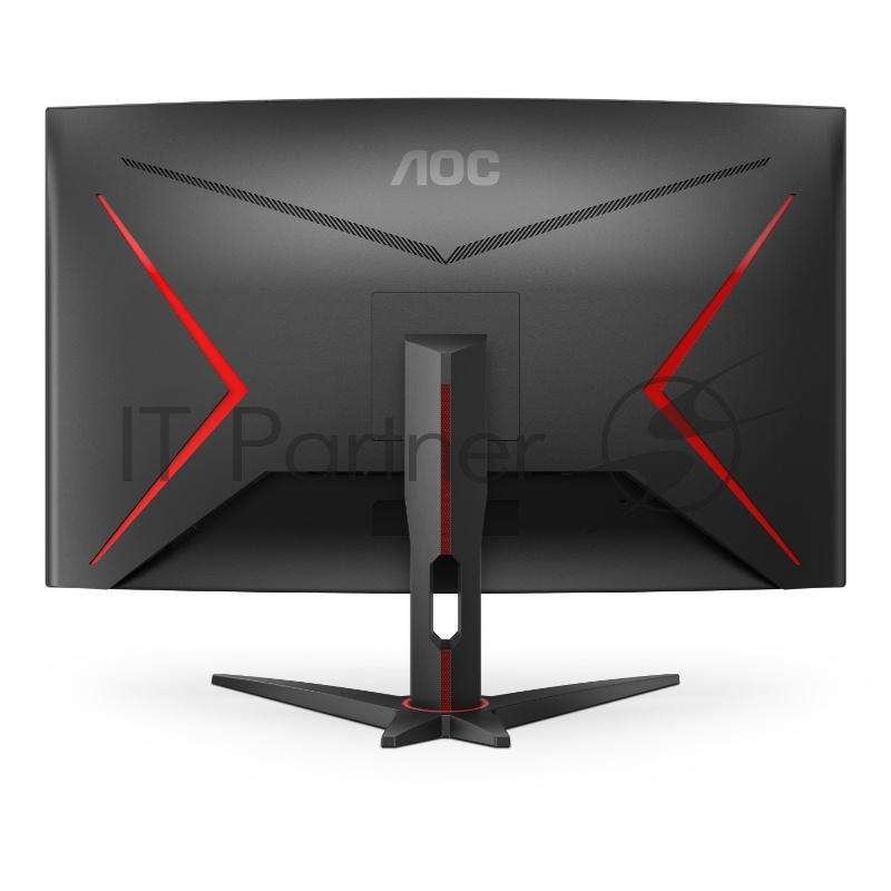 МОНИТОР 32 AOC C32G2AE Black-Red (VA, изогнутый, 1920x1080, 165Hz, 1 ms, 178°/178°, 250 cd/m, 80M:1, +2xHDMI 2.0, +Disp