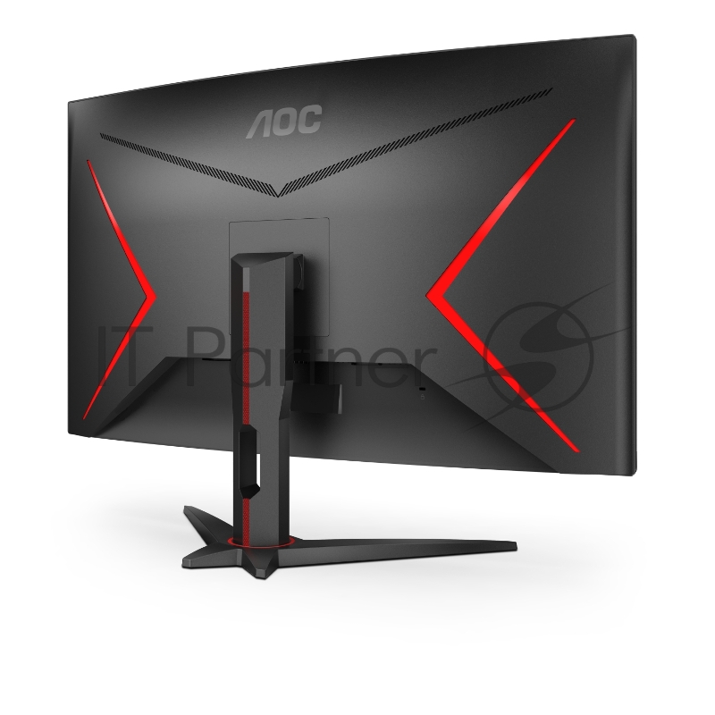 МОНИТОР 32 AOC C32G2AE Black-Red (VA, изогнутый, 1920x1080, 165Hz, 1 ms, 178°/178°, 250 cd/m, 80M:1, +2xHDMI 2.0, +Disp