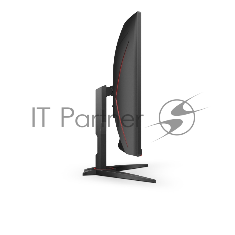 МОНИТОР 32 AOC C32G2AE Black-Red (VA, изогнутый, 1920x1080, 165Hz, 1 ms, 178°/178°, 250 cd/m, 80M:1, +2xHDMI 2.0, +Disp
