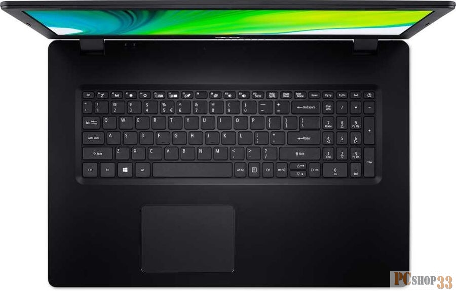 Ноутбук Acer Aspire A317-52-348E 17.3 HD+, Intel Core i3-1005G1, 4Gb, 128Gb SSD, noODD, Win10, черный (NX.HZWER.00X)