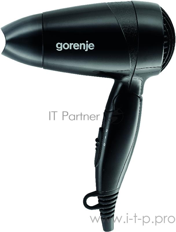 Фен GORENJE Фен GORENJE/ Фен, 2 скорости, черный