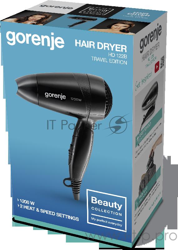 Фен GORENJE Фен GORENJE/ Фен, 2 скорости, черный