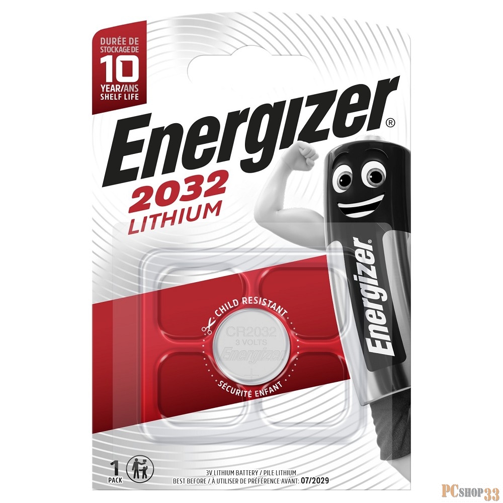 Батарейки Energizer Lithium CR 2032 FSB1