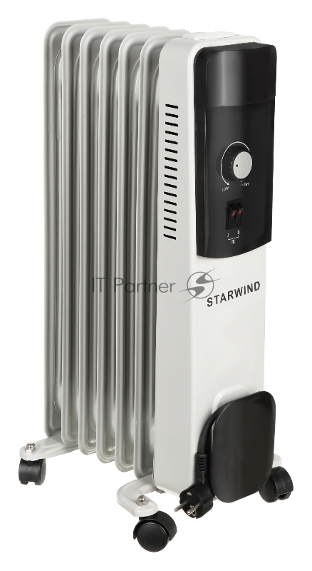 Радиатор масляный Starwind SHV4710 1000Вт белый