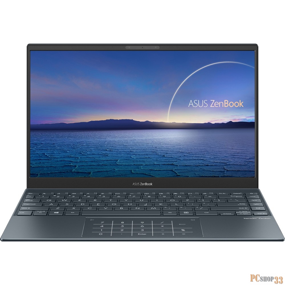 Ноутбук ASUS Zenbook 13 UX325EA-AH037R Intel Core i7-1165G7/16Gb LPDDR4X/1Tb SSD/13,3FHD IPS AG 450nits 1920x1080/WiFi/BT/Numpad/Windo 10 Pro/1.07Kg/Pine_grey/Sleeve+US adapter