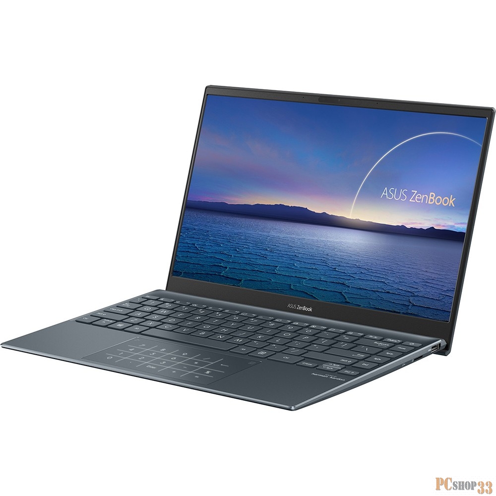 Ноутбук ASUS Zenbook 13 UX325EA-AH037R Intel Core i7-1165G7/16Gb LPDDR4X/1Tb SSD/13,3FHD IPS AG 450nits 1920x1080/WiFi/BT/Numpad/Windo 10 Pro/1.07Kg/Pine_grey/Sleeve+US adapter