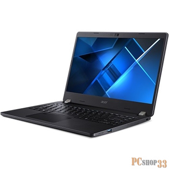 Ноутбук ACER TravelMate P2 TMP214-52G-54LM, 14 FHD (1920х1080) IPS, i5-10210U 1.60 Ghz, 16GB DDR4, 512GB PCIe NVMe SSD, NV GeForce MX230, WiFi, BT, HD camera, FPR, 48Wh, 65W, NoOS, 3Y CI, Black, 1.6kg