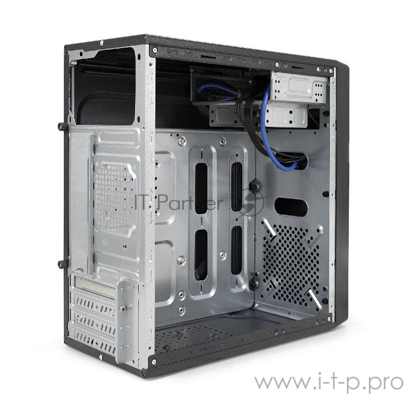 Корпус Minitower ExeGate EX286839RUS BAA-105U-400W-8 (mATX, AAA400 с вент. 8см, 1*USB+1*USB3.0, HD аудио, черный)