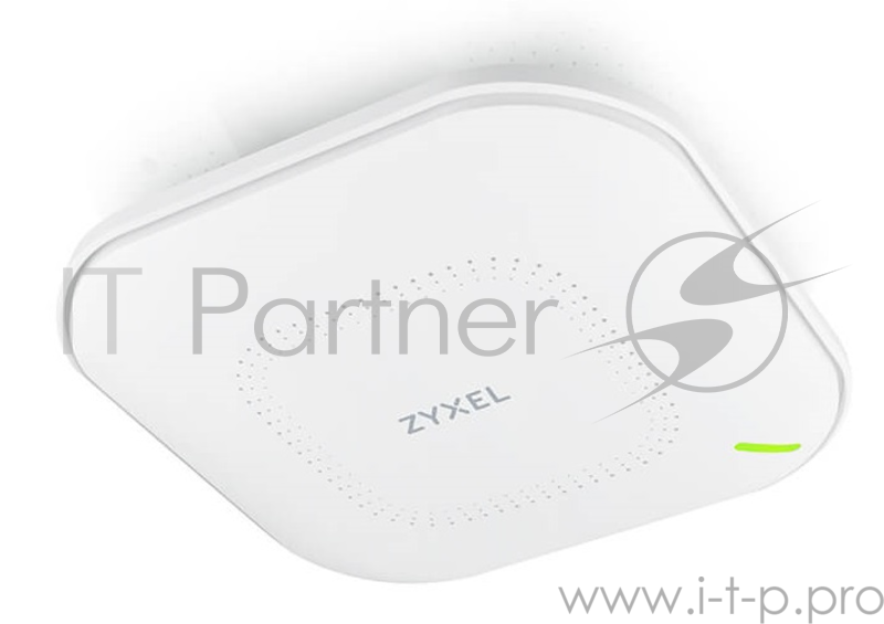 Комплект из трех гибридных точек доступа Zyxel NebulaFlex NWA210AX, WiFi 6, 802.11a/b/g/n/ac/ax (2,4 и 5 ГГц), MU-MIMO, антенны 4x4, до 575+2400 Мбит/с, 1xLAN 2.5GE, 1xLAN GE, PoE, защита от 4G/5G