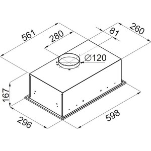 Вытяжка MAUNFELD Crosby Singl 60 White