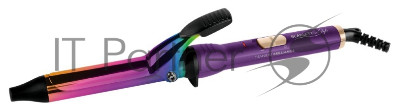 Щипцы Scarlett SC-HS60505 34Вт покрытие:титановое фиолетовый