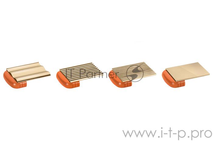 Выпрямитель для волос Centek CT-2005 (Black) 35Вт, гофре, 4 насадки, LED индикатор, широкие пластины