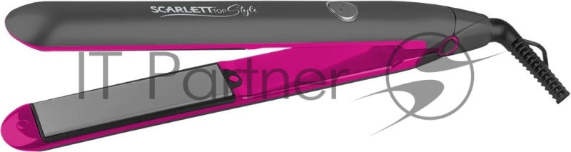 Щипцы Scarlett SC-HS60678 35Вт макс.темп.:200С покрытие:керамическое черный/фиолетовый