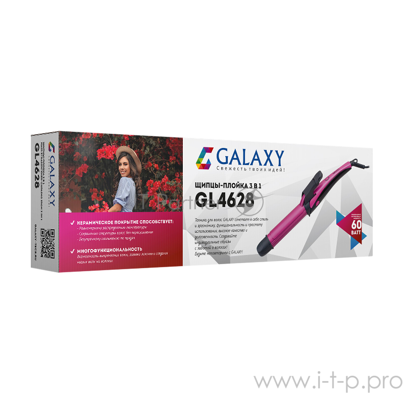 Щипцы-плойка GALAXY GL4628