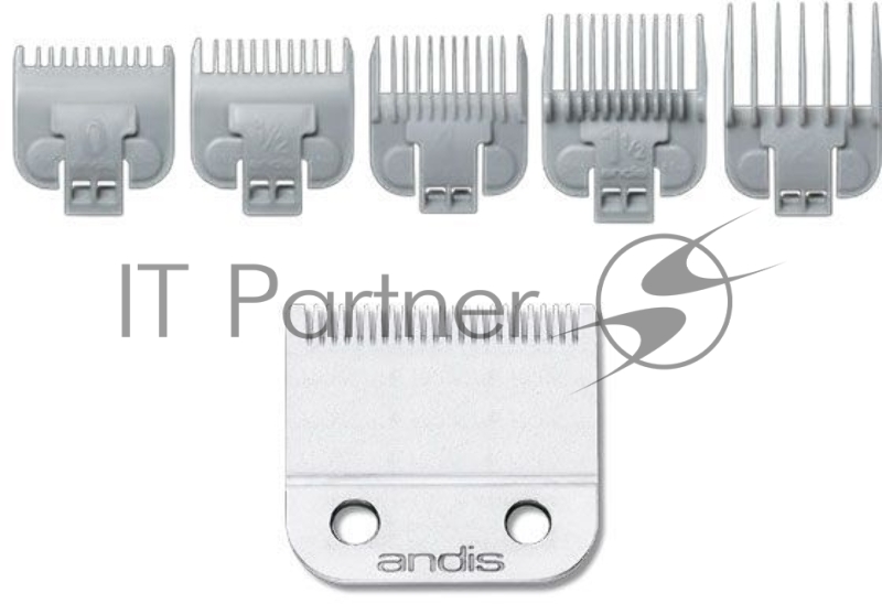 Машинка для стрижки Andis US-1 Fade in Barber Pole Design белый/рисунок