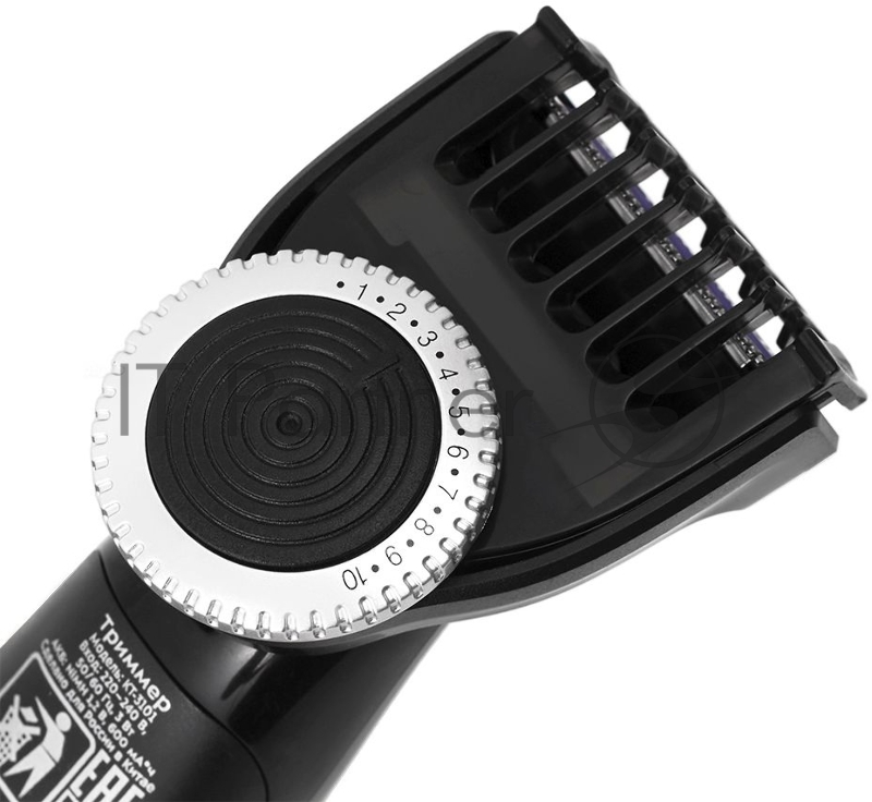 Триммер Kitfort KT-3101 черный 3Вт