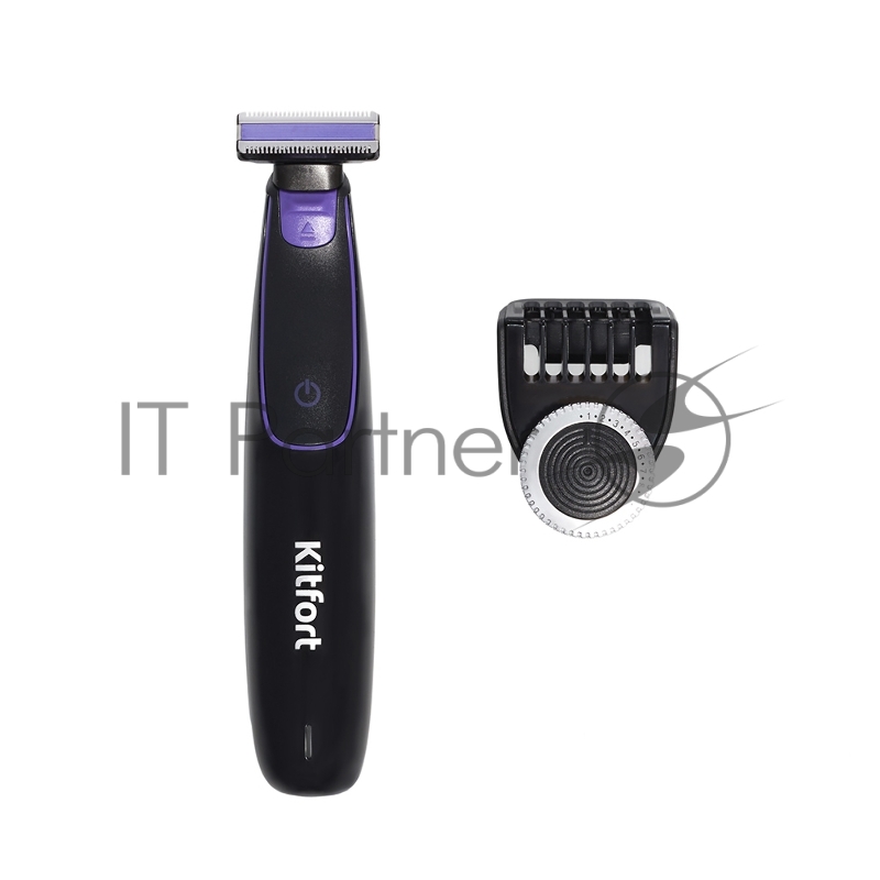 Триммер Kitfort KT-3101 черный 3Вт