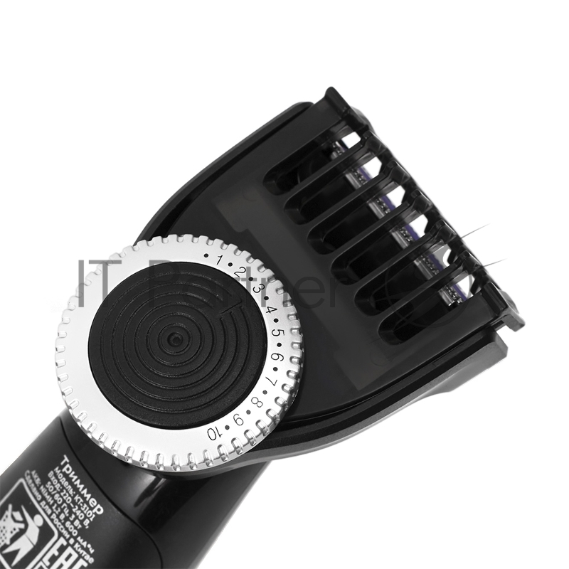 Триммер Kitfort KT-3101 черный 3Вт