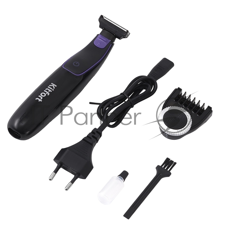 Триммер Kitfort KT-3101 черный 3Вт