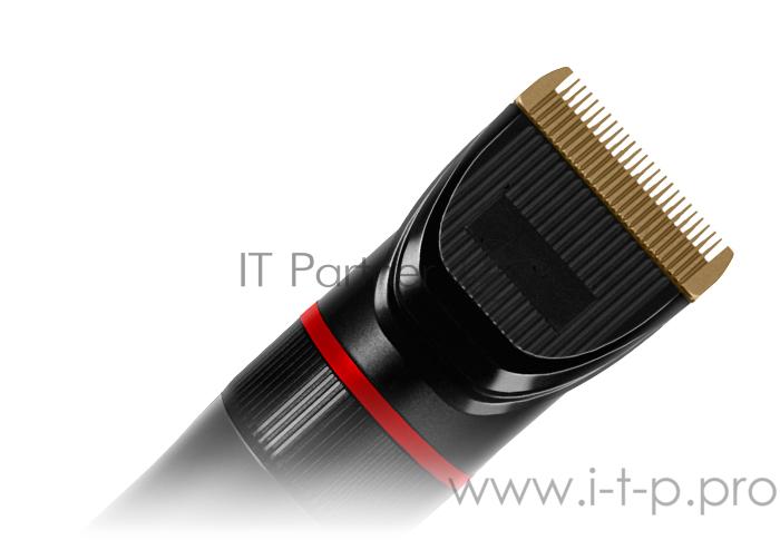 Машинка для стрижки волос Centek CT-2101 (черный) 3 Вт, LED, Li-Ion1200 до 3 часов, USB зарядка, 6 насадок