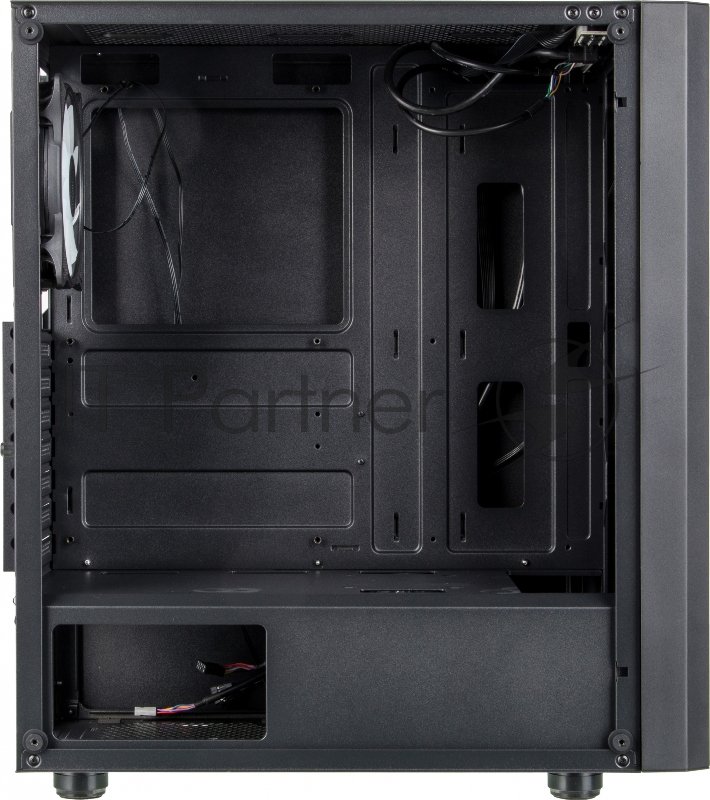 Корпус Formula V-LINE 2052 черный/черный без БП ATX 1x120mm 2xUSB2.0 1xUSB3.0 audio bott PSU