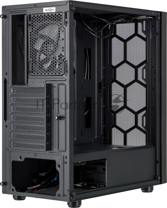 Корпус Formula V-LINE 2052 черный/черный без БП ATX 1x120mm 2xUSB2.0 1xUSB3.0 audio bott PSU