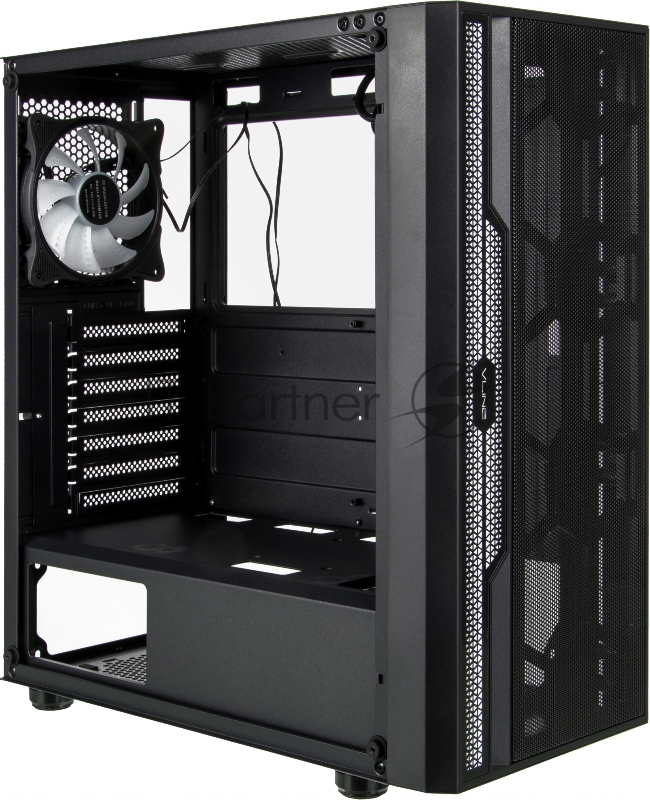 Корпус Formula V-LINE 2052 черный/черный без БП ATX 1x120mm 2xUSB2.0 1xUSB3.0 audio bott PSU