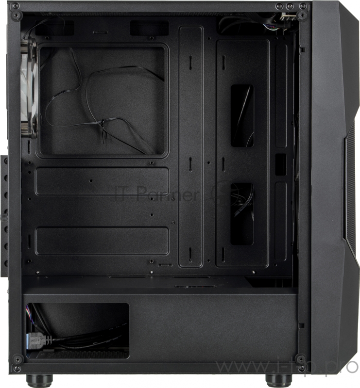 Корпус Formula V-LINE 2057 черный/черный без БП ATX 1x120mm 1x200mm 2xUSB2.0 1xUSB3.0 audio bott PSU