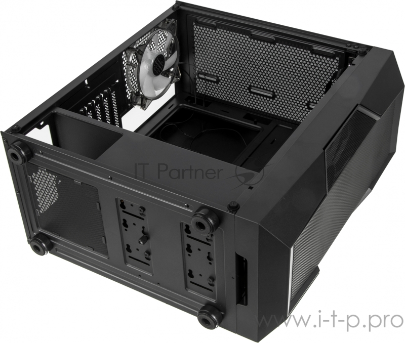 Корпус Formula V-LINE 2057 черный/черный без БП ATX 1x120mm 1x200mm 2xUSB2.0 1xUSB3.0 audio bott PSU