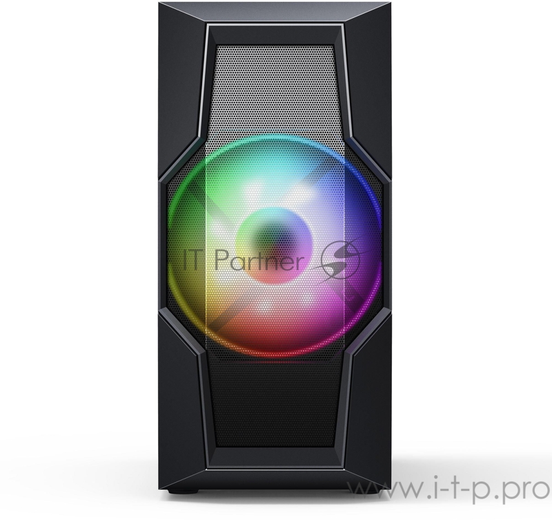 Корпус Formula V-LINE 2057 черный/черный без БП ATX 1x120mm 1x200mm 2xUSB2.0 1xUSB3.0 audio bott PSU