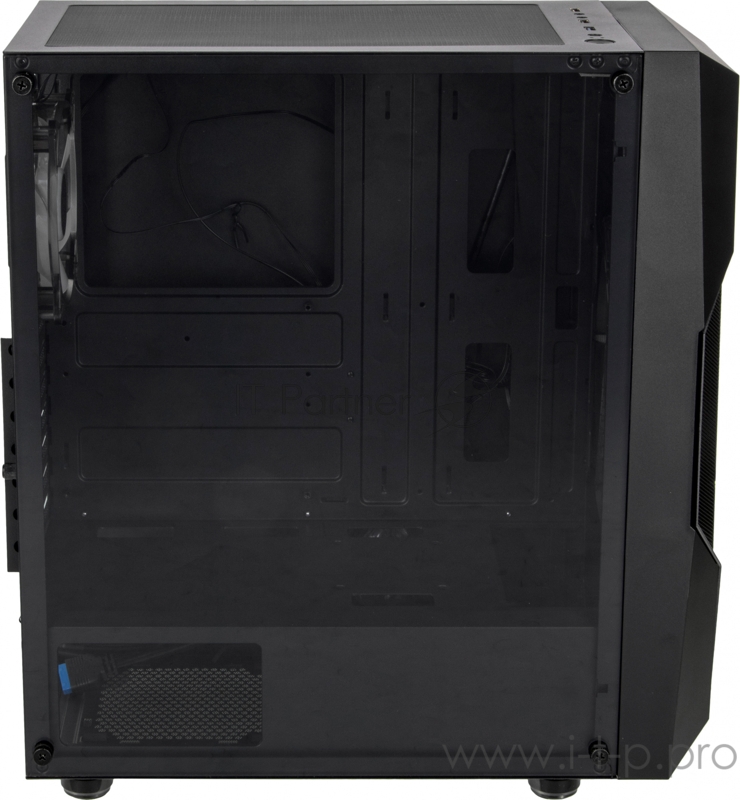 Корпус Formula V-LINE 2057 черный/черный без БП ATX 1x120mm 1x200mm 2xUSB2.0 1xUSB3.0 audio bott PSU